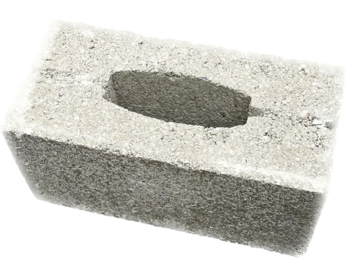 Bloc de béton gris à trou pour l''aménagement paysager et de jardin