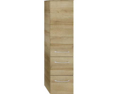Hochschrank mit drei Schubladen für Badezimmer