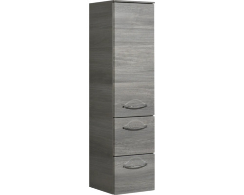 Hochschrank mit drei Schubladen im Holzdesign