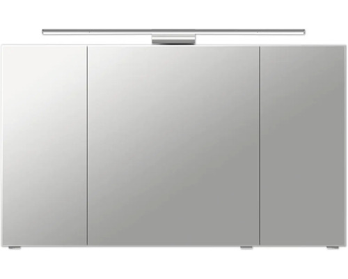 Spiegelschrank mit drei Türen und Beleuchtung