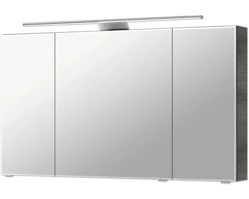 Spiegelschrank mit drei Türen und Beleuchtung