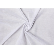 Tissu décoratif blanc, ondulé