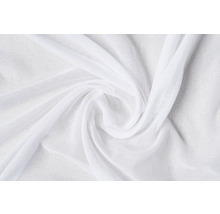 Tissu de rideau blanc, transparent et léger