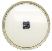 Horloge murale Classic métal or blanc Ø 39 cm