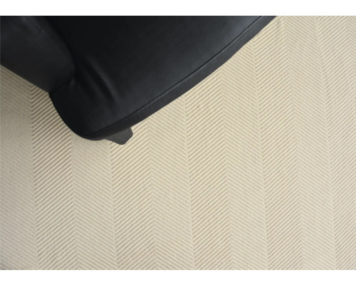 Tapis à chevrons avec meuble