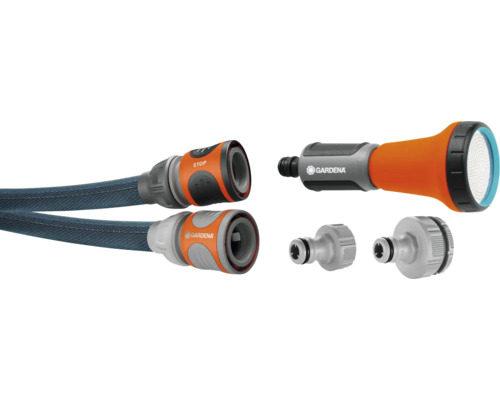 Gardena Textilschlauchset mit Gartenspritze und Zubehör