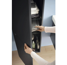 Armoire midi DURAVIT No.1 couleur de façade graphite mat 40 x 132 x 36 cm N10180L49490000