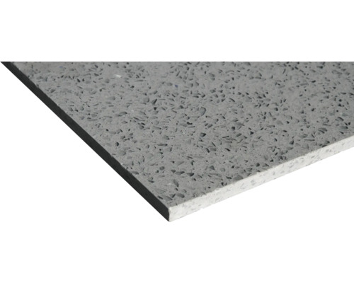 Graue Küchenarbeitsplatte aus Quarzstein