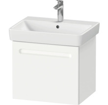 Meuble sous-vasque avec lavabo à poser et robinetterie