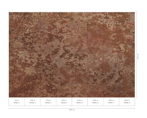 Fototapete mit Steinmuster, Abmessungen 400 cm x 270 cm