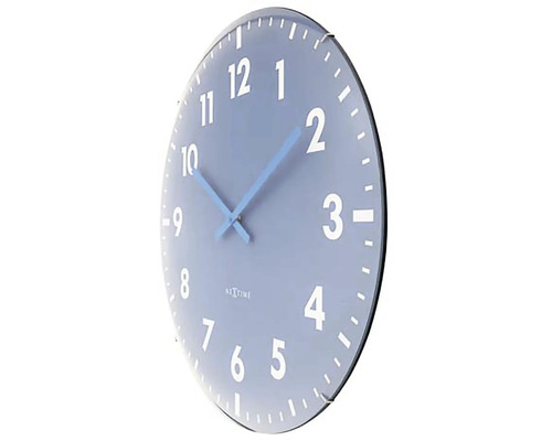 Runde Wanduhr mit Stunden- und Minutenzeiger