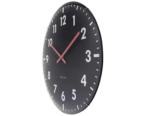 Horloge murale avec affichage analogique et chiffres arabes