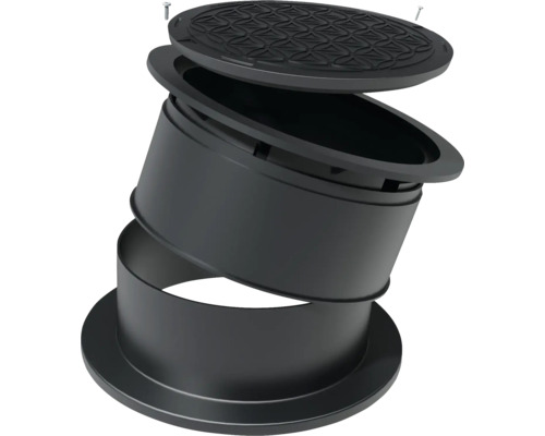 Schachtabdeckung mit Schrauben