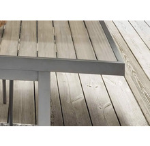 Coin salon Destiny LUCCA IMOLA 4 fauteuils + table 165/215x100x75 cm extensible