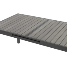 Coin salon Destiny LUCCA IMOLA 4 fauteuils + table 165/215x100x75 cm extensible