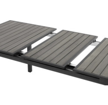 Coin salon Destiny LUCCA IMOLA 4 fauteuils + table 165/215x100x75 cm extensible