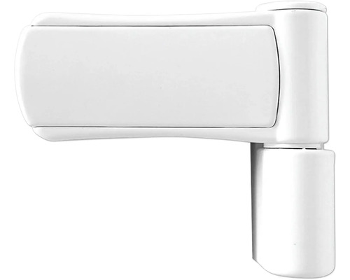 Paumelle de porte blanche