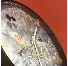 Horloge murale Pfund plastique bleu Ø 30 cm