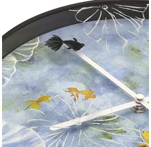 Horloge murale Pfund plastique bleu Ø 30 cm