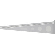 ARON Vordach Pultform Metz VSG 150x105 cm weiß ohne Wandanschlussprofil-thumb-4
