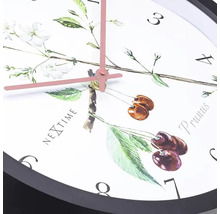 Horloge murale extérieure Prunus plastique Ø 30,5 cm
