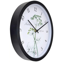 Wanduhr mit Dillmotiv für die Wandmontage