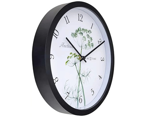 Wanduhr mit Dillmotiv für die Wandmontage