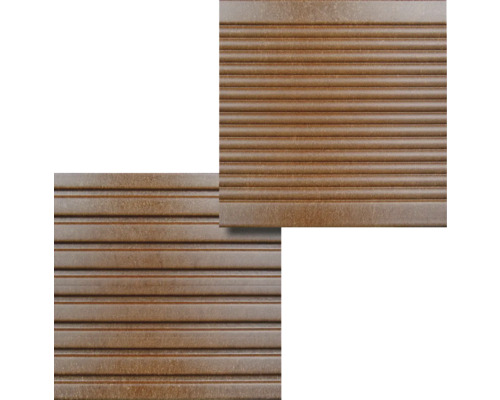 Lames de terrasse en composite bois avec surface rainurée