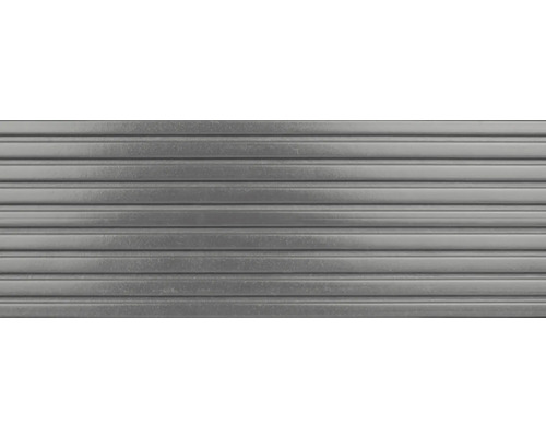 Surface métallique rainurée