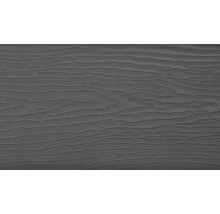 Planche pour terrasses Konsta WPC profilé plein avec structure gris-brun 20x145 mm (produit au mètre)-thumb-5