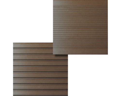 Lame de terrasse avec surface rainurée