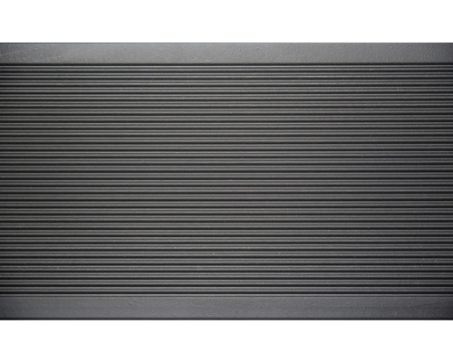 Geriffelte Trittstufe aus Gummi für Treppen