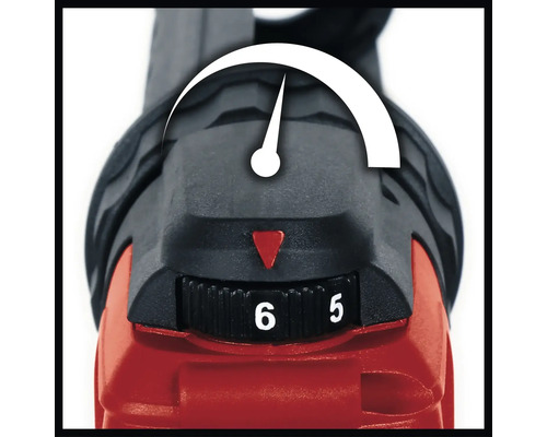 Vue détaillée d'un régulateur de vitesse sur un outil