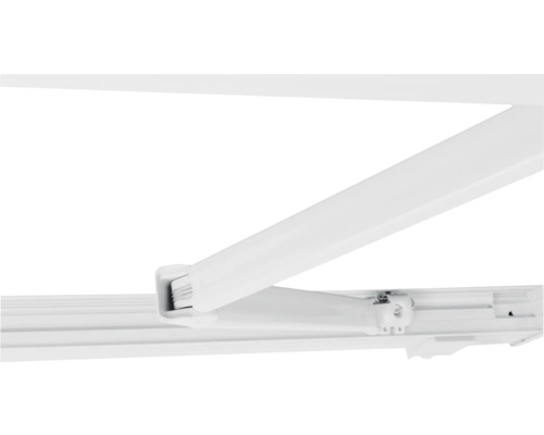 Detailansicht einer Gelenkarmmarkise