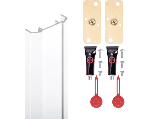 Duschdichtung mit Montagezubehör