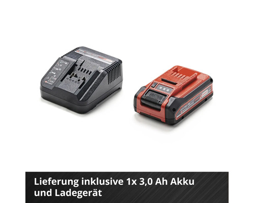 Akkuladegerät und 3.0 Amperestunden Akku