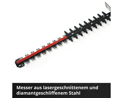 Messerbalken einer Heckenschere aus Stahl