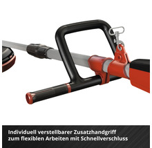 Zusatzhandgriff für Rasentrimmer, individuell verstellbar