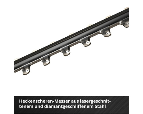 Heckenscherenmesser aus lasergeschnittenem und diamantgeschliffenem Stahl