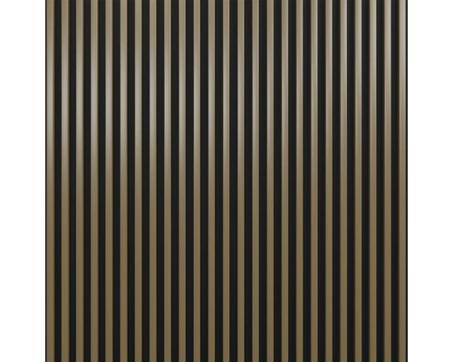 Dekorative Wandpaneele mit vertikalen Lamellen