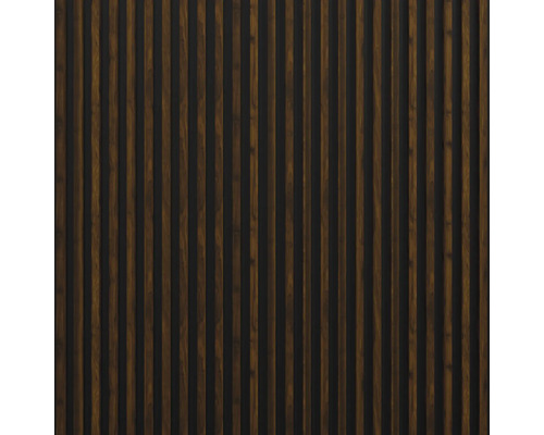 Holzpaneele mit vertikalen Lamellen für Wandverkleidung