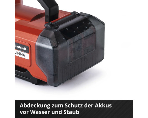Einhell Akku-Schutzabdeckung zum Schutz vor Wasser und Staub