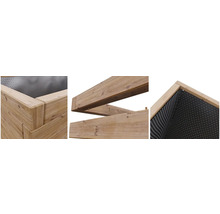 Pflanztopf Holz 55 x 55 x 50 cm holz
