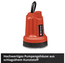 Einhell Schmutzwasserpumpe aus Kunststoff