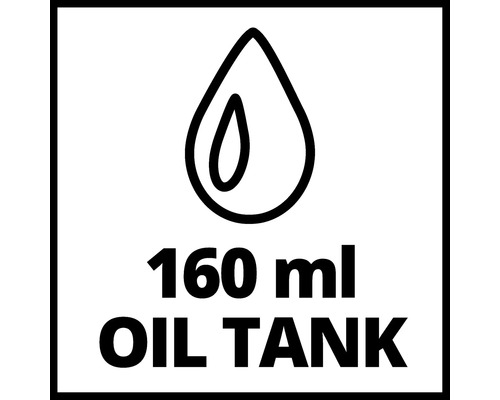 Symbol für 160 Milliliter Öltank
