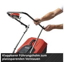 Klappbarer Führungsholm eines Rasenmähers