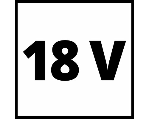 Symbole 18 volts