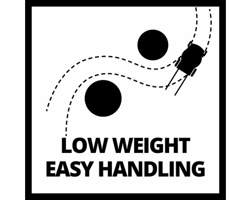 Symbole pour poids léger et manipulation facile