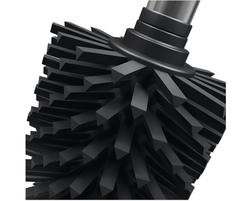 Brosse de toilette avec tête de brosse en plastique