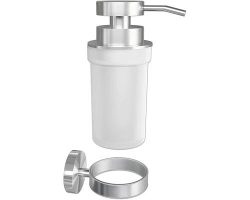 Seifenspender zur Wandmontage mit Halterung aus Metall
